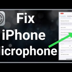 3 Ways To FIX Your iPhone Microphone!