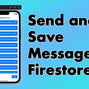 SwiftUI Firebase Chat 11: Send and Save Messages to Firestore