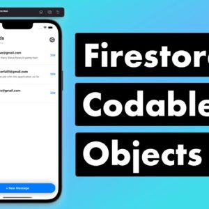 SwiftUI Firebase Chat 15: Firestore Codables Model Objects