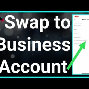 How To Change TikTok To Business Account