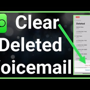 How To Clear Deleted Voicemails On iPhone