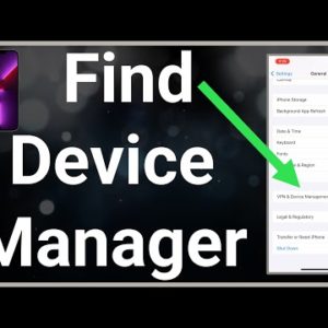 How To Find Profile And Device Management On iPhone
