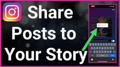 How To Fix Instagram Not Letting You Share Posts To Story