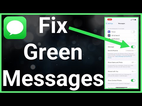 How To Fix iPhone Sending Green Messages