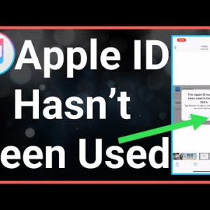 How To Fix This Apple ID Hasn't Been Used In The iTunes Store