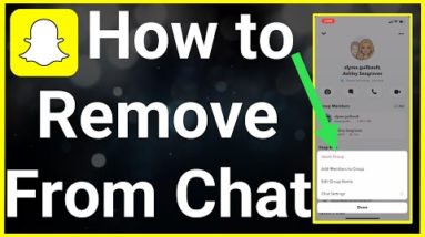 How To Remove Someone From Group Chat In Snapchat