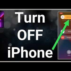 3 Ways To Turn Off iPhone