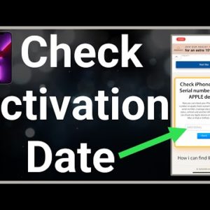 How To Check iPhone Activation Date