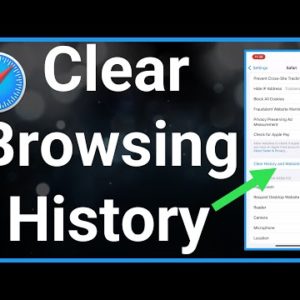 How To Clear Browsing History On iPhone