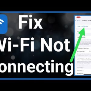 How To Fix iPhone Can't Connect To WiFi