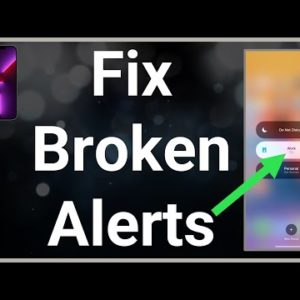 How To Fix Notifications Not Working On iPhone