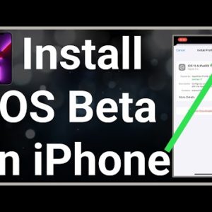 How To Install iOS Beta On iPhone