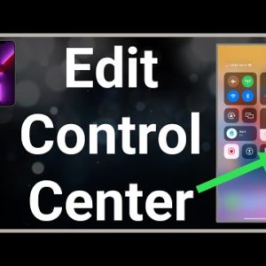 How To Remove Control Center Icons