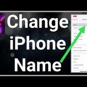 2 Ways To Change Your iPhone Name
