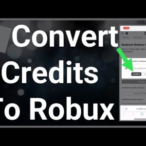 How To Convert Roblox Credit To Robux