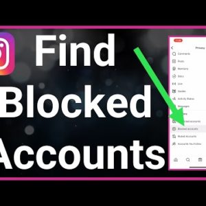 How To Find Block List On Instagram