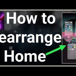How To Rearrange Home Screen Pages On iPhone