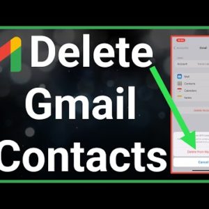 How To Remove Gmail Contacts From iPhone