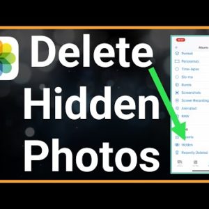 How To Remove Hidden Photos On iPhone