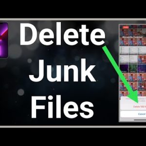 How To Remove Junk Files From iPhone