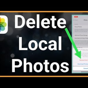 How To Remove Photos From iPhone Without Deleting From iCloud