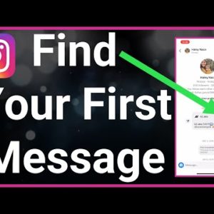 How To See First Message On Instagram