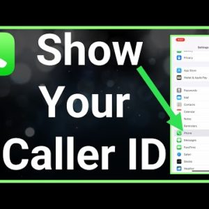 How To Show Your Caller ID On iPhone