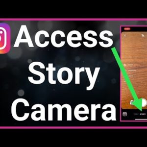 How To Access Instagram Story Camera