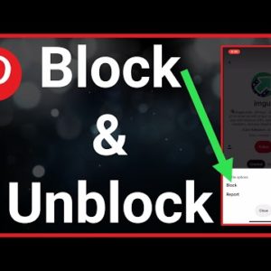 How To Block And Unblock Someone On Pinterest