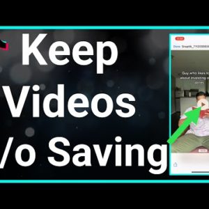 How To Download TikTok Video Without Save Option