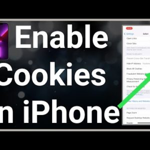 How To Enable Cookies On iPhone