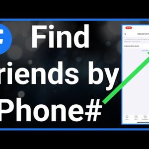 How To Find Facebook Friends By Phone Number