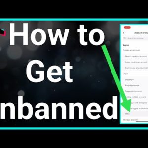 How To Get Unbanned On TikTok