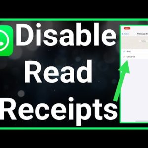 How To Turn Off Read Receipts On WhatsApp