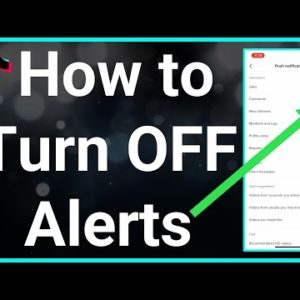 How To Turn TikTok Notifications Off