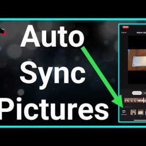How To Auto Sync Pictures On TikTok