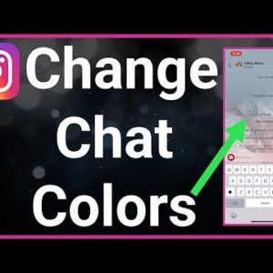 How To Change Instagram Chat Color