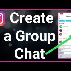 How To Create Group Chat On Instagram