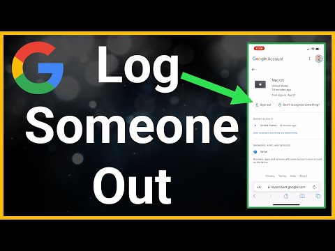 How To Log Someone Out Of Your Google Account