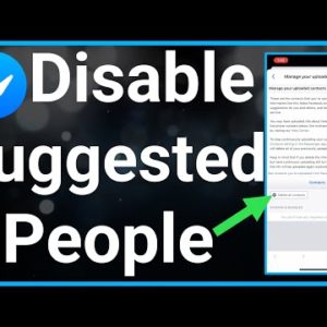 How To Remove Suggested People On Messenger