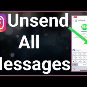 How To Unsend All Instagram Messages At Once
