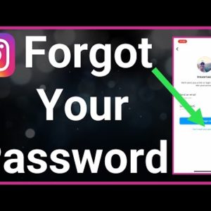 What Happens If You Forget Your Instagram Password?