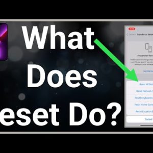 What Happens If You Reset iPhone?
