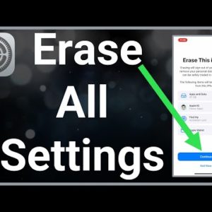 What Happens When You Erase All Content And Settings?